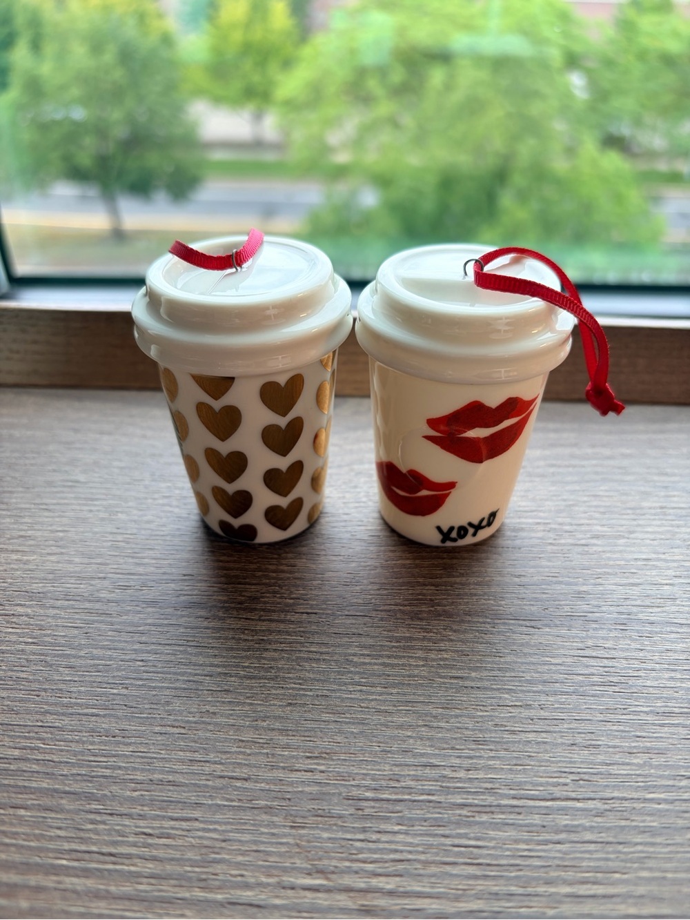 Starbucks mini cup Ornaments holiday 2015